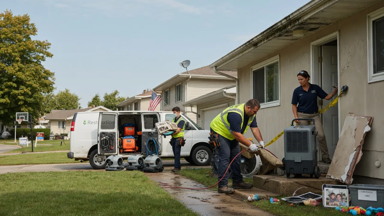 Water Damage Restoration in East Leroy, MI near me